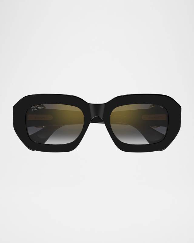 Acetate Rectangle Sunglasses